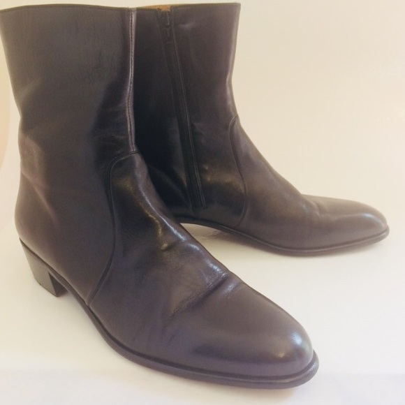 beatle boots cuban heel